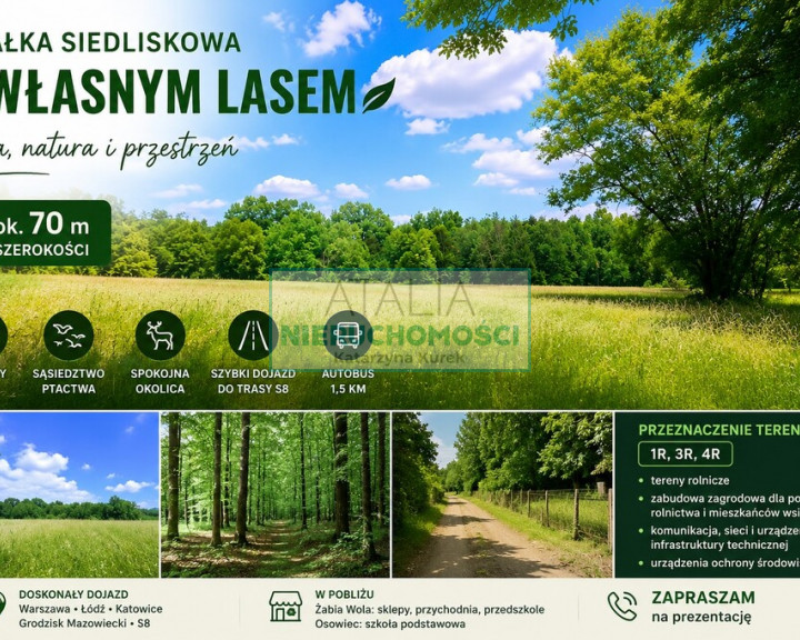 Działka Sprzedaż Ciepłe
