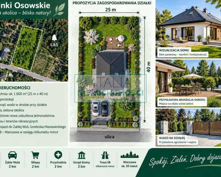 Działka Sprzedaż Wycinki Osowskie